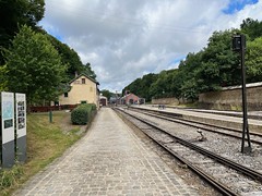 Minièresbunn mining railway standard gauge lines - station - Photo of Réhon