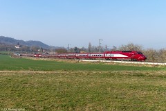 TGV 4540 - TGV 4331 - 9921 Amsterdam-Centraal > Bourg-St-Maurice - Photo of Saint-Jean-d'Avelanne