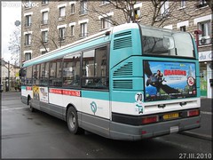 Renault R 312 – RATP (Régie Autonome des Transports Parisiens) / STIF (Syndicat des Transports d'Île-de-France) n°6027