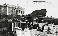 ROSCOFF La plage circa 1910