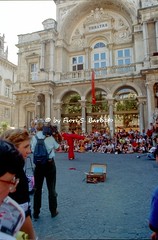 Avignone [F], 1999, Durante il festival OFF. - Photo of Villeneuve-lès-Avignon