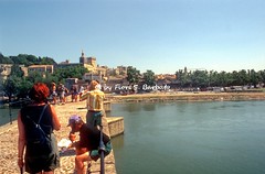 Avignone [F], 1999, Durante il festival OFF. - Photo of Vedène