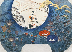 Plantes sous la Lune d-Hiroshige (Musée Guimet, Paris) - Photo of Bezons