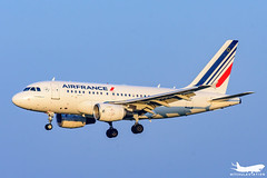 Air France | F-GUGK | Airbus A318-111 | Toulouse-Blagnac Airport (TLS/LFBO) - Photo of Léguevin