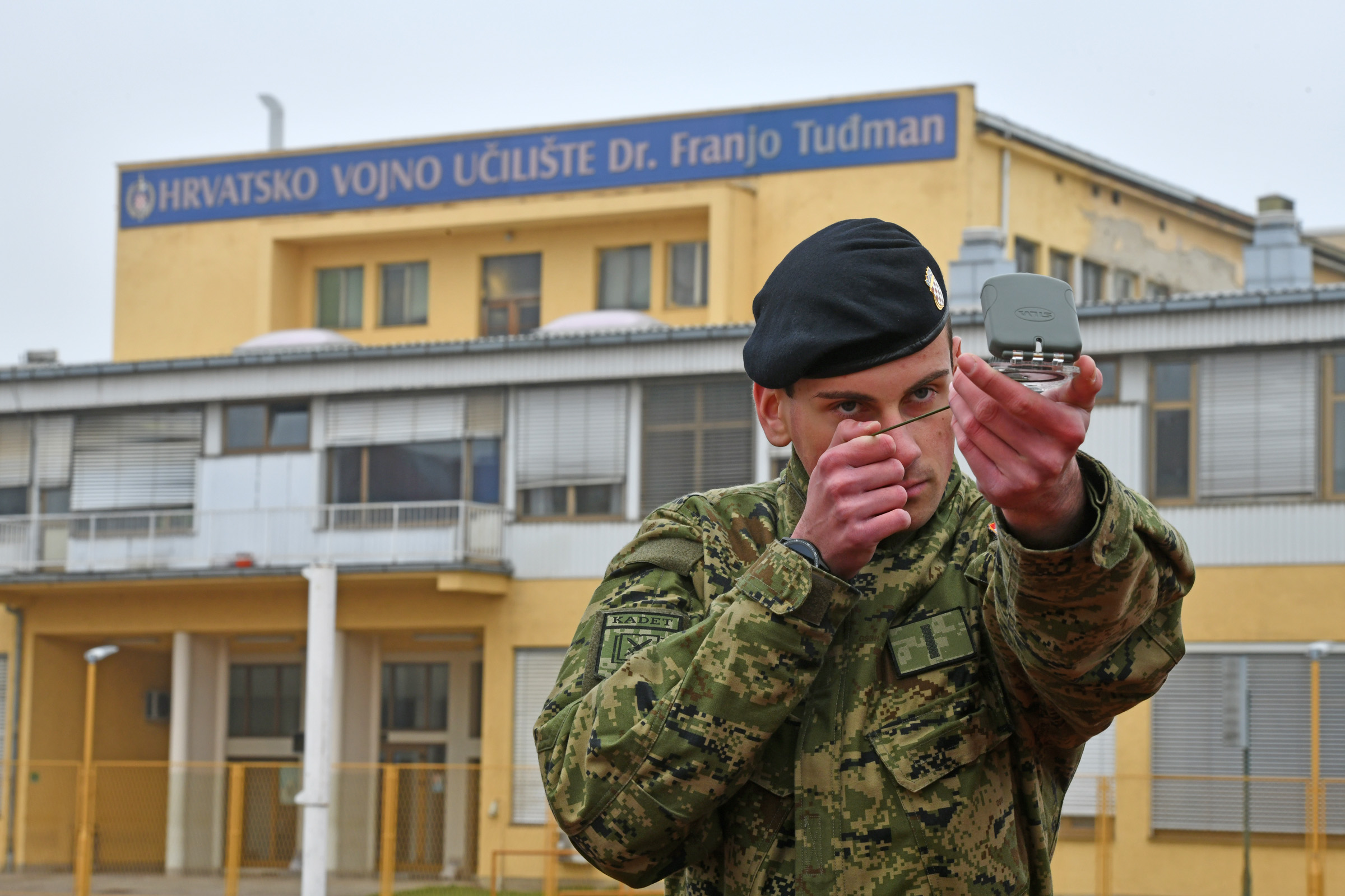 Obuka kadeta OSRH na Hrvatskom vojnom učilištu 'Dr. Franjo Tuđman'