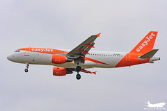 EasyJet UK | G-EZWA | Airbus A320-214 | Toulouse-Blagnac Airport (TLS/LFBO) - Photo of Léguevin