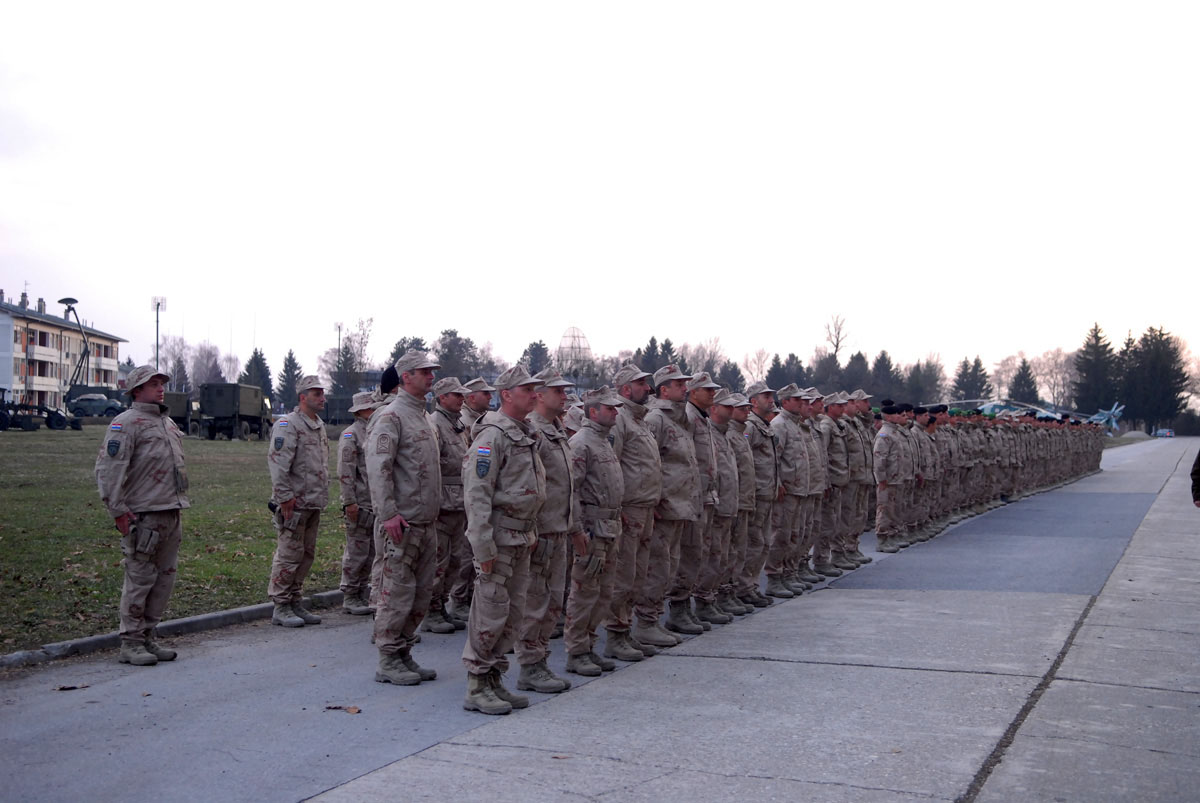 Povratak 14. kontingenta OSRH iz Afganistana