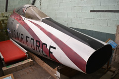 Nose of North American F-100D-15-NA Super Sabre ‘2295’ (54-2295 / 42295) - Photo of Aubaine