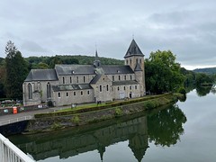 Church next to the Meuse at Hastière - Photo of Fromelennes