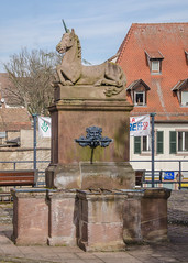 Seconde fontaine de la licorne - Photo of Wilwisheim