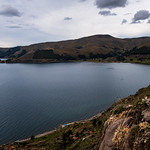 Bolivia 008 - Copacabana - Lago Titicaca from above
