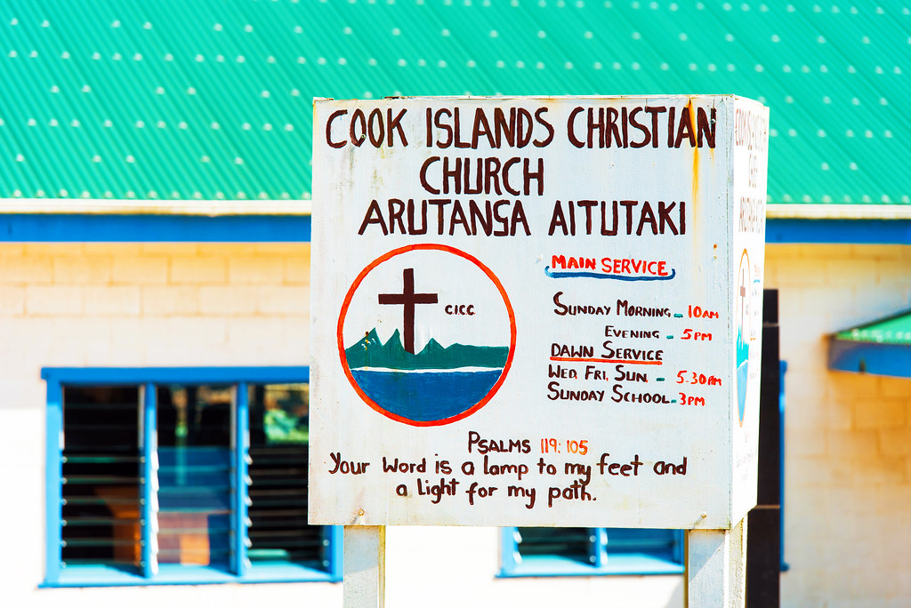 Église chrétienne des îles Cook Arutanga Aitutaki
