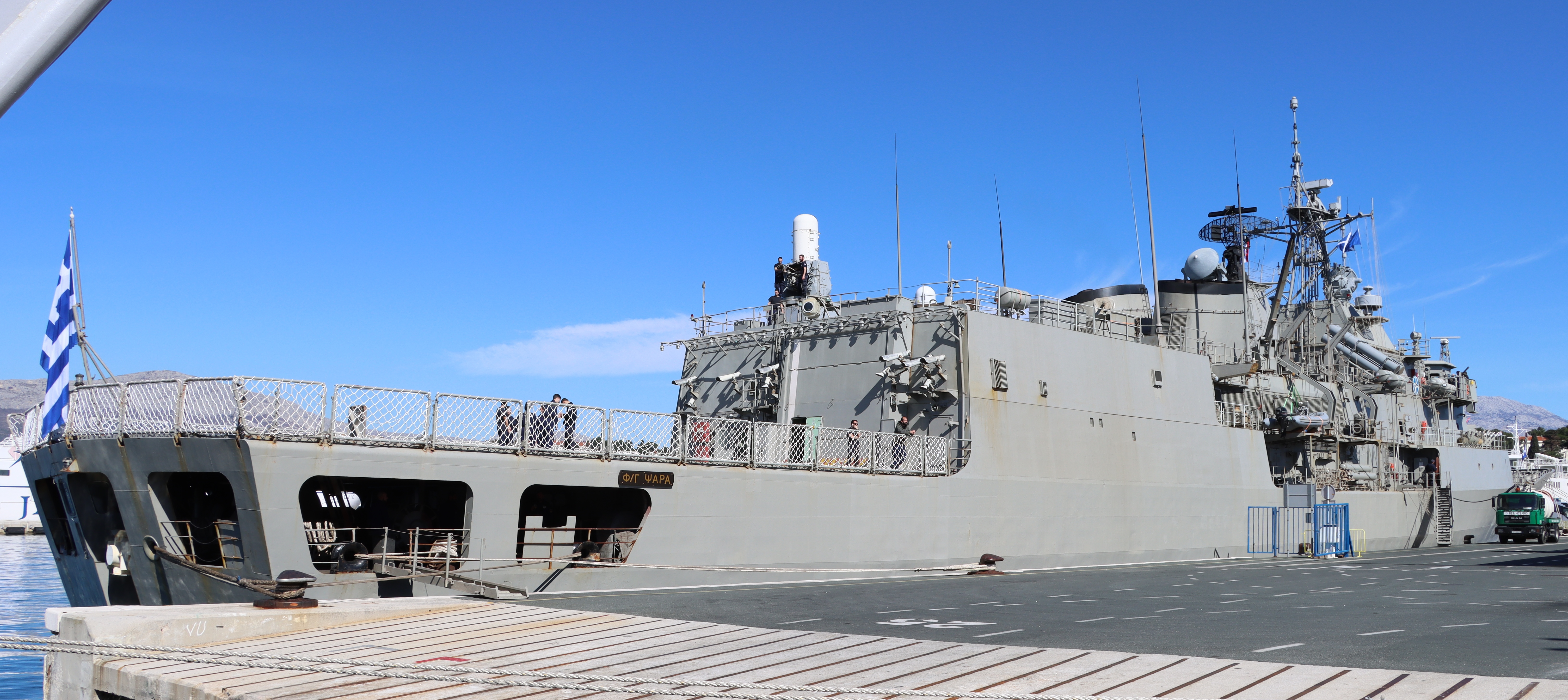NATO skupina ratnih brodova u posjetu HRM u Splitu