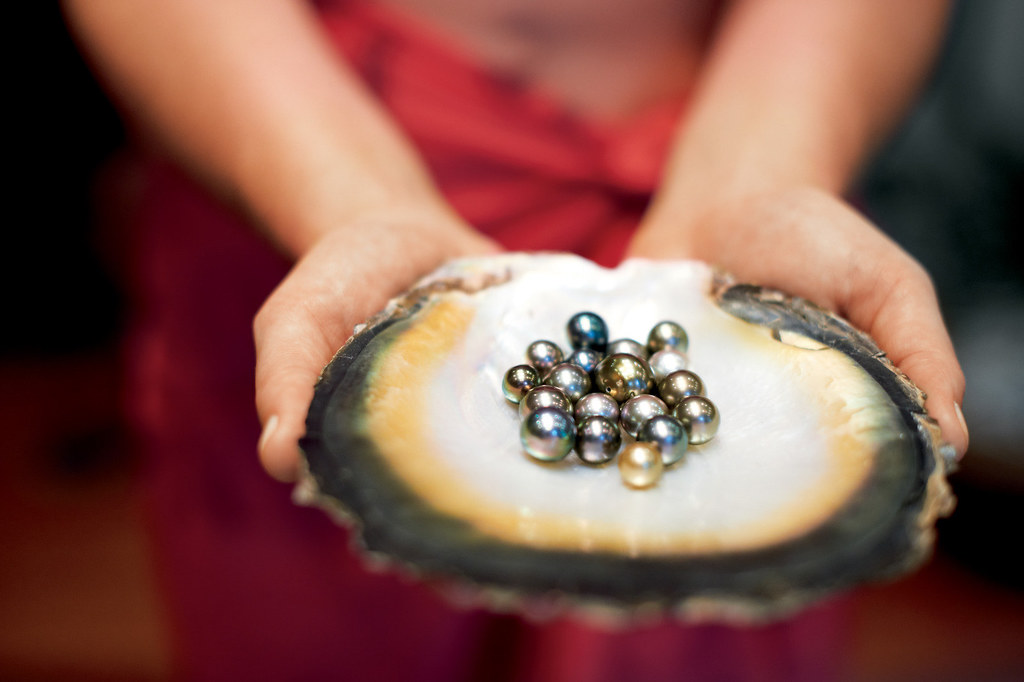 Perles noires de Tahiti