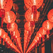 The lanterns of Buddha Tooth Relic Temple, Chinatown