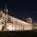 St Albans Abbey at Night by John Reddington