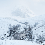 Snow and light, Glen Etive by Iain Houston