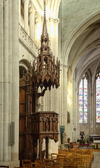 Chaire à prêcher de l-église Saint-Taurin d-Évreux - Photo of Évreux