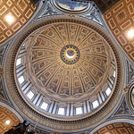 The Inner Dome of St Peters Basilica - https://www.flickr.com/people/135924873@N02/