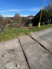 Évian - St Gingolph, abandoned line in the edge of Évian - Photo of Saint-Paul-en-Chablais