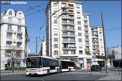 Iveco Bus Urbanway 18 – Keolis Lyon / TCL (Transports en Commun Lyonnais) n°2308 - Photo of Lyon