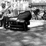 Hearing some locally creative music on the streets of Rome Italy - https://www.flickr.com/people/76557650@N00/