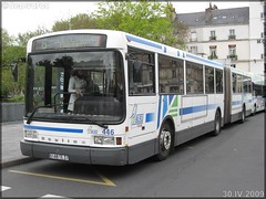 Heuliez GX 187 – Keolis Tours / Fil Bleu n°446 - Photo of Saint-Cyr-sur-Loire