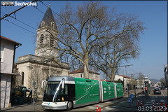 Bombardier TVR (Transport sur voie réservée) – Keolis Grand Nancy / STAN (Service de Transport de l’Agglomération Nancéienne) n°3 - Photo of Tomblaine