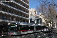 Irisbus Cristalis ETB 18 (Electric Trolley Bus) – Keolis Lyon / TCL (Transports en Commun Lyonnais) n°2907 - Photo of Saint-Genis-Laval