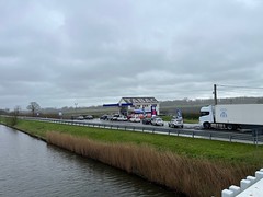 Tobacco store and fuelling station - entering Belgium from Bray Dunes (France) - Photo of Les Moëres