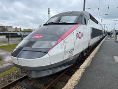 TGV Réseau 4529 at Dunkerque, service to Paris Nord