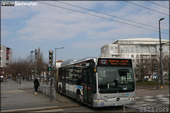 Mercedes-Benz Citaro G – Keolis Grand Nancy / STAN (Service de Transport de l’Agglomération Nancéienne) n°560 - Photo of Manoncourt-en-Vermois