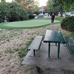 Sam Walker Park picnic table & mini golf