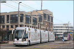 Bombardier TVR (Transport sur voie réservée) – Keolis Grand Nancy / STAN (Service de Transport de l’Agglomération Nancéienne) n°10 - Photo of Fléville-devant-Nancy