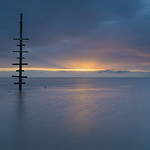 On the Broomway, Maplin Sands by Iain Houston