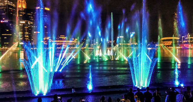 Marina Bay Light Show, Singapore