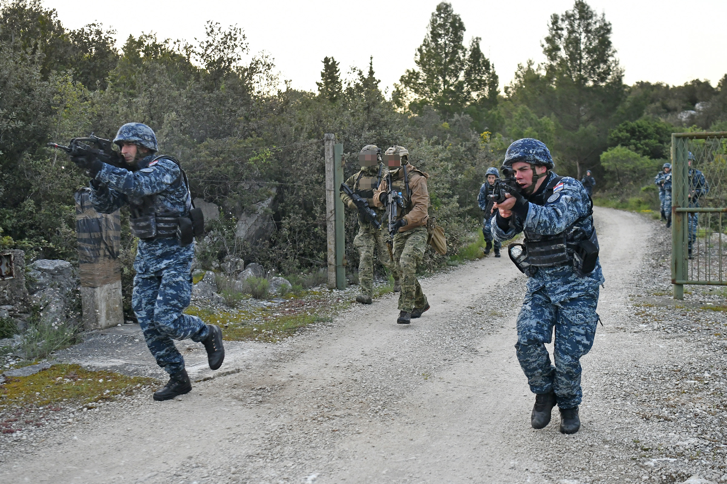 Pripadnici ZSS-a i HRM-a proveli zajedničku implementaciju NATO standarda za 'Riječne operacije'