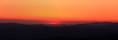 Fin de coucher de soleil en Provence - Photo of Belgentier