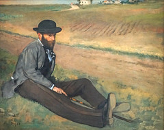 Eugène Manet d-Edgar Degas (Musée d-Orsay, Paris) - Photo of Sceaux