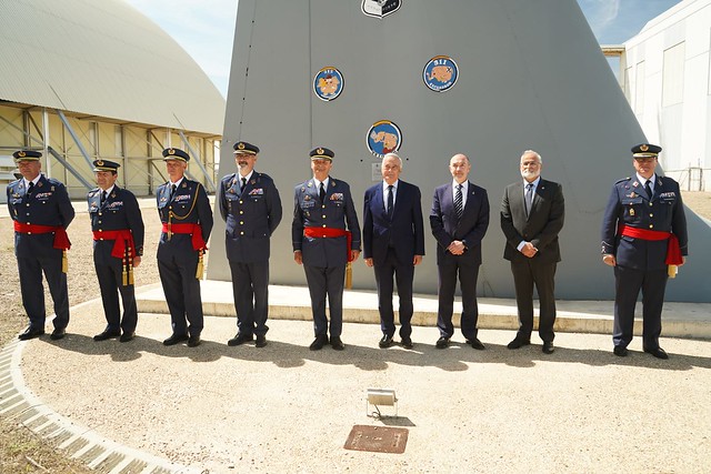 El Lugarteniente del Justicia asiste al acto del 50 Aniversario de la creación del Ala 31, en la Base Aérea de Zaragoza