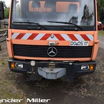 Schienenreinigungsfahrzeug Mercedes-Benz 814 Walkaround (AM-00672)
