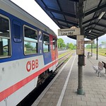 ÖBB railbus at Simbach