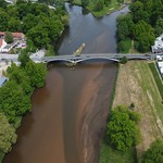 Road bridge Bad Muskau - Łęknica, over the Neiße