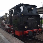 Class 86 ex-DR steam train, Löbau