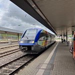 Train to Strasbourg at Saarbrücken