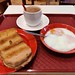 Kaya toast and egg