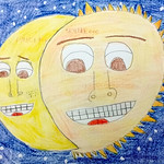 014 - Il Sole e la Luna nell_Universo di Gabriele 11 anni