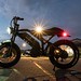Raev Bullet GT Bike At Night Light 05 On