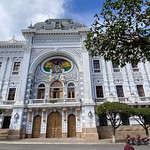 Government Palace (Cabildo de Sucre) in La Union de la Fuerza Building, Plaza 25 de Mayo, Sucre, Bolivia