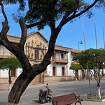 Casa de la Libertad (House of Freedom) National Museum and Tree, Plaza 25 de Mayo, Sucre, Bolivia